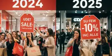 Comparing 2024 and 2025 seasonal sales for increased value