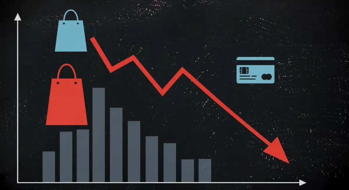 Decreased consumer spending due to rising interest rates