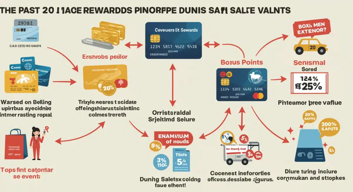 Infographic on credit card reward types and redemption strategies