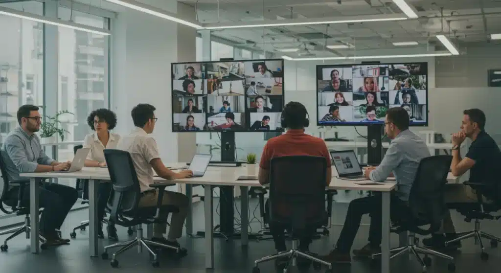 Hybrid Work Models Reshaping U.S. Business by 2025