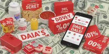 Smart shopper maximizing discounts with stacked daily deals in 2025