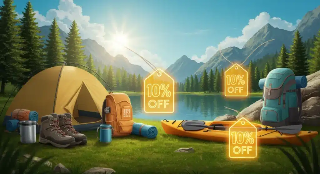 Summer Seasonal Sales 2025: Unlock 10% Extra Savings on Outdoor Gear with Time-Sensitive Alerts