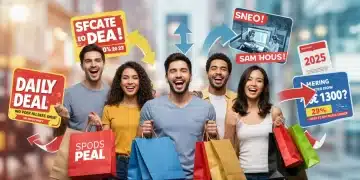 US consumers enthusiastically engaging with daily deal offers in 2025, showcasing immediate purchasing behavior.