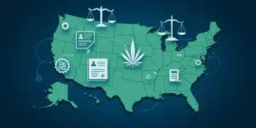 Infographic illustrating U.S. regulatory changes for market entry in 2025